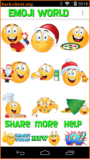 Emoji World ™ Christmas screenshot