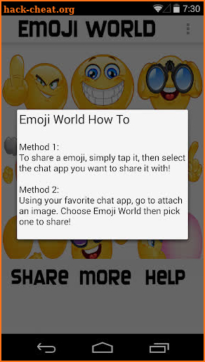 Emoji World ™ Smileys & Emoji screenshot