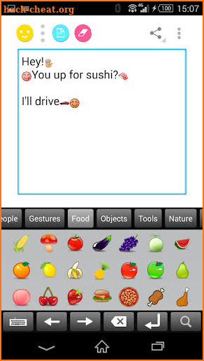 emojidex screenshot