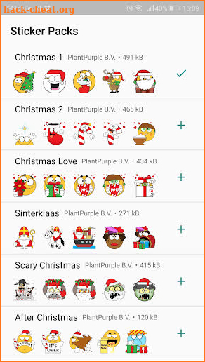 Emojidom Christmas & New Year (WAStickerApps) screenshot