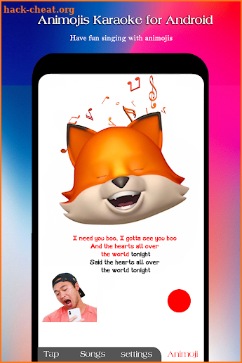 Emojis & Animojis Karaoke Phone X screenshot