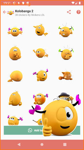 Emojis, Memojis and Memes Stickers - WAStickerApps screenshot