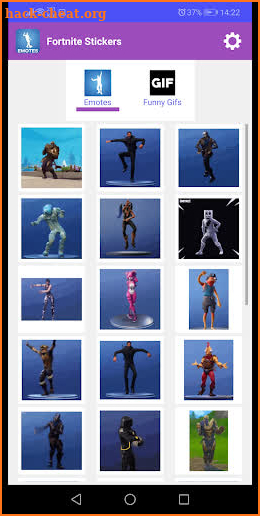 Emotes from Fortnite (Stickers, Gifs, Dances) screenshot