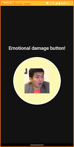 Emotional damage button screenshot