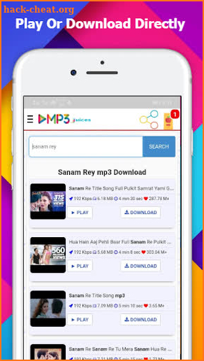 Emp3 - Free Mp3 Downloader screenshot