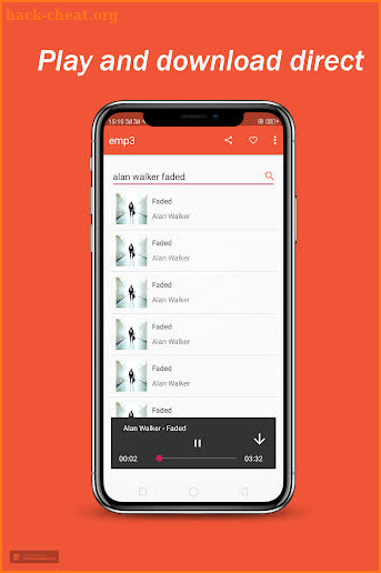 emp3 - Free mp3 music download screenshot