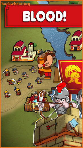 Empire Rush: Rome Defense TD screenshot
