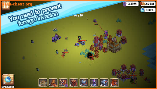 Empire vs Zombie - Free Casual Tower Defense Games screenshot