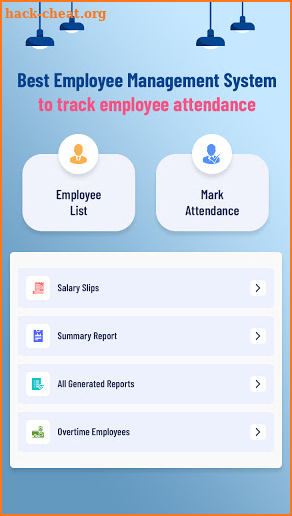 Employee Management System - Staff Attendance screenshot