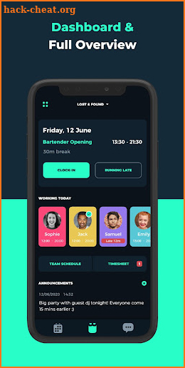 Employee Scheduling and Team Chat by BLEND screenshot