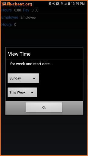 Employee Time Punch Clock screenshot