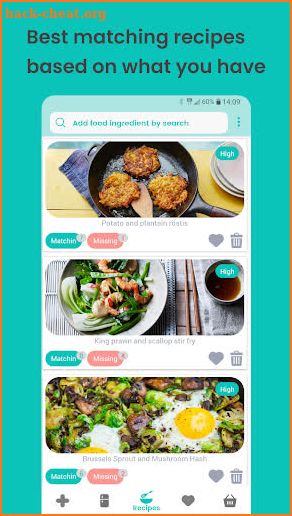 Empty My Fridge - recipes to reduce food waste screenshot