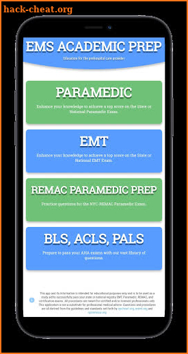 EMS Academic Prep screenshot