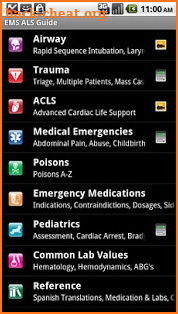 EMS ACLS Guide screenshot