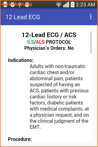 EMS Guidebook screenshot