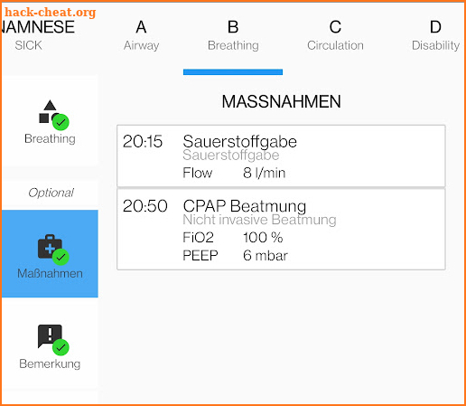 EMS Protocol screenshot