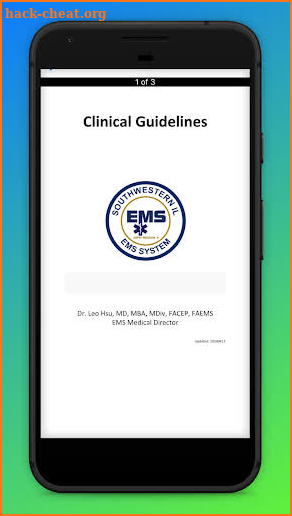 EMS Protocols Guide screenshot