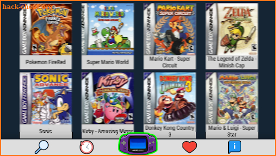Emulator for GBA - Classic Games screenshot