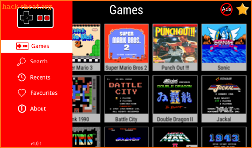 Emulator NES - Arcade Classic Games screenshot