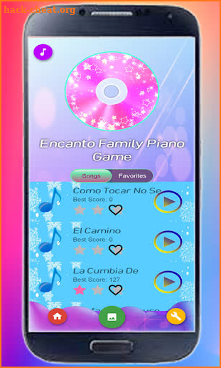 Encanto Family Piano Game screenshot