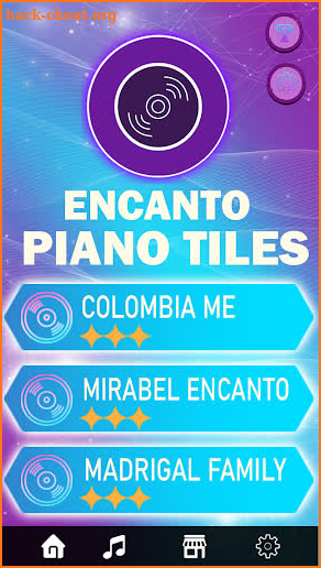 Encanto Piano Game screenshot