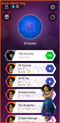 Encanto Songs Tiles screenshot