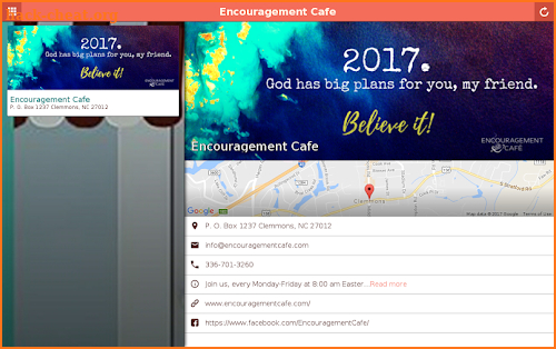 Encouragement Cafe screenshot