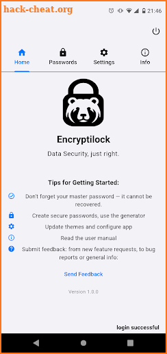 Encryptilock screenshot