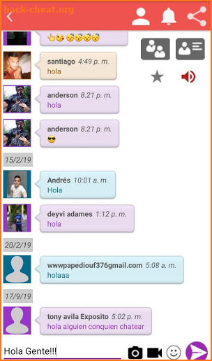 Encuentra amor y citas Chat screenshot