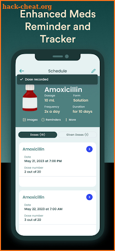 Encurage: Medicine Reminder screenshot
