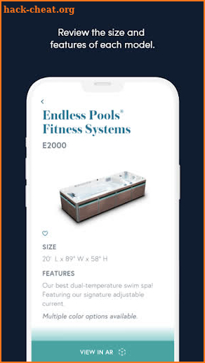 Endless Pools® AR screenshot