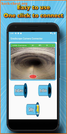 Endoscope Camera Connector screenshot