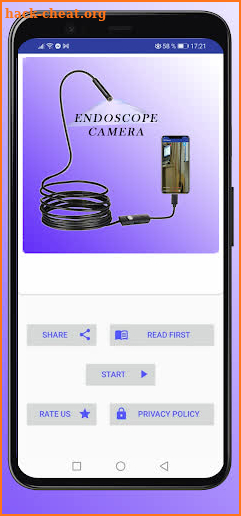 Endoscope Camera USB Connector screenshot