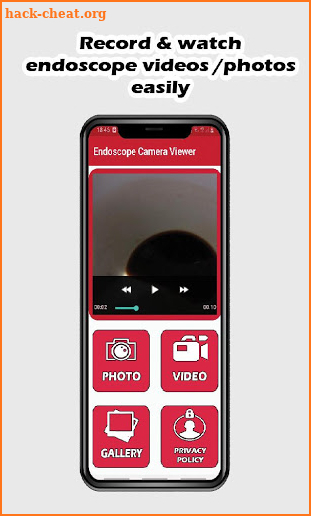 Endoscope Camera View screenshot