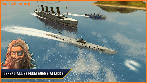Enemy Waters : Submarine and Warship battles screenshot