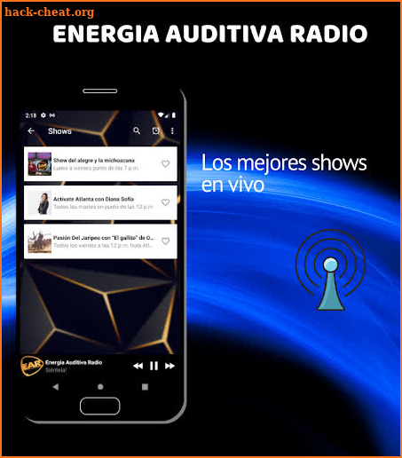 Energia Auditiva Radio screenshot