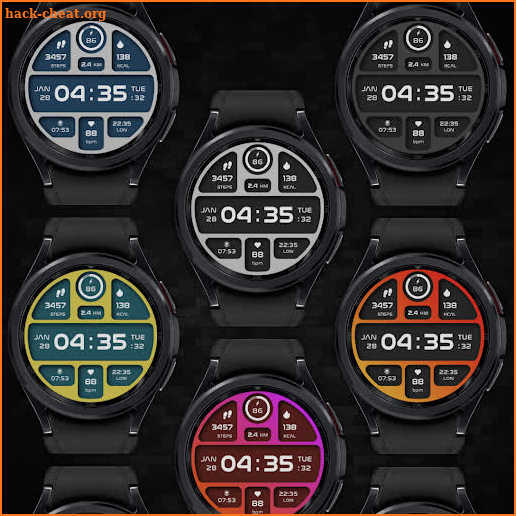 Energize Digital Watch Face screenshot