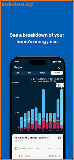 Energy Analyzer screenshot