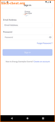Energy Exemplar Events screenshot