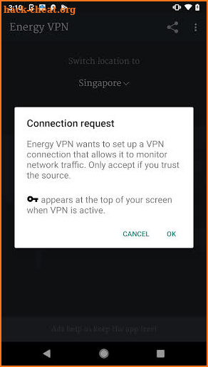 Energy VPN Pro (Fast and Powerful) screenshot