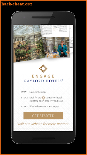 Engage Gaylord Hotels screenshot