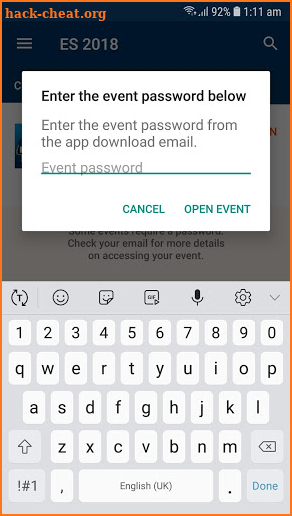 Engagement Summit 2018 screenshot