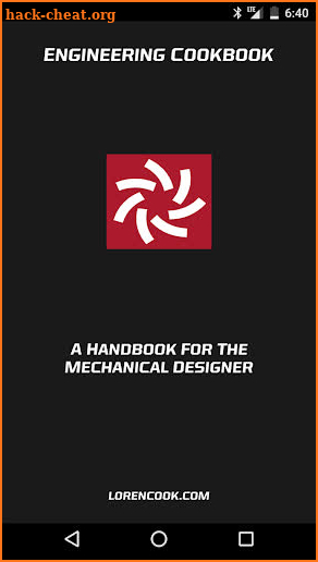 Engineering Cookbook screenshot