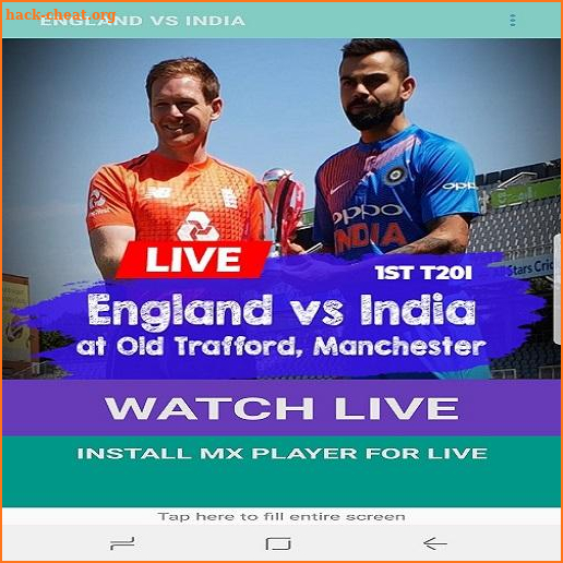 ENGLAND VS INDIA LIVE screenshot