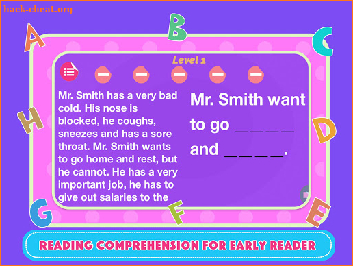English Comprehension For Kids screenshot