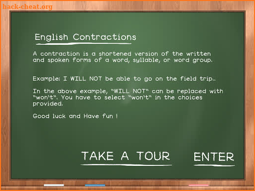 English Contractions For Kids screenshot