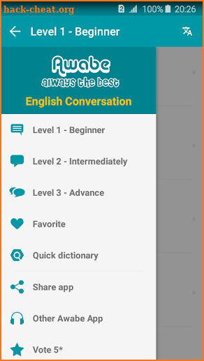 English Conversation - Awabe screenshot