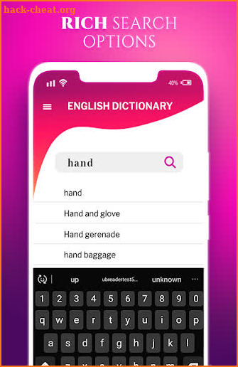 English Dictionary Free: Meanings & vocabulary screenshot