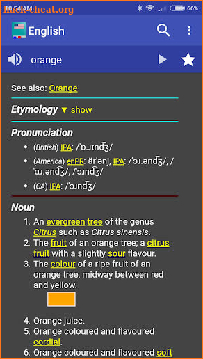 English Dictionary - Offline screenshot