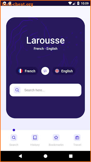 English-French Dictionary screenshot